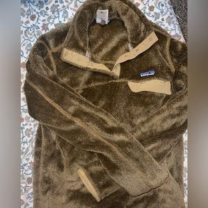 Brown/Olive Patagonia pullover women’s large🏔️